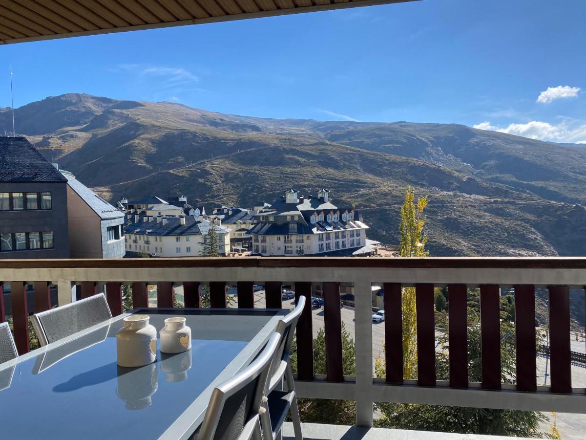 Atico Con Vistas Increibles A Pie De Pista Y Garaje Incluido Apartment Sierra Nevada Bagian luar foto
